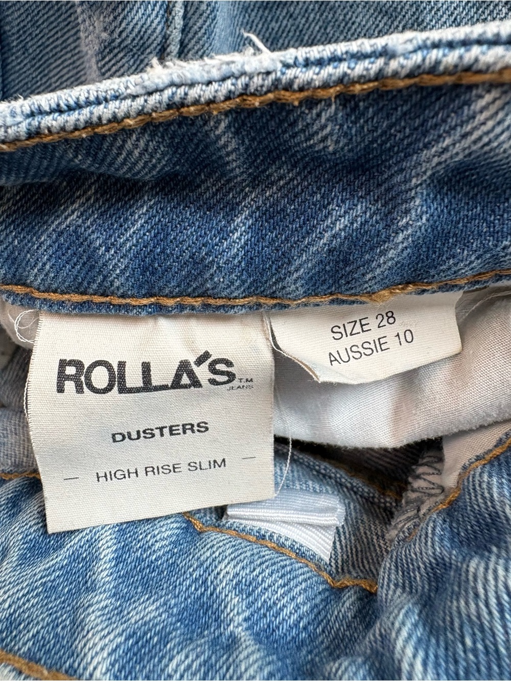 Rolla’s Dusters High Rise Slim Jeans - Picture 7 of 8